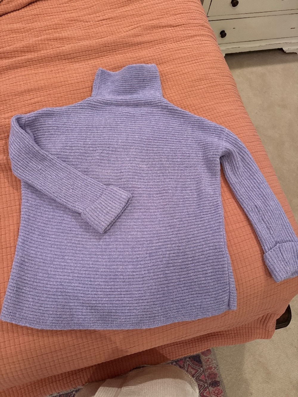 Anthropologie- Lavender sweater